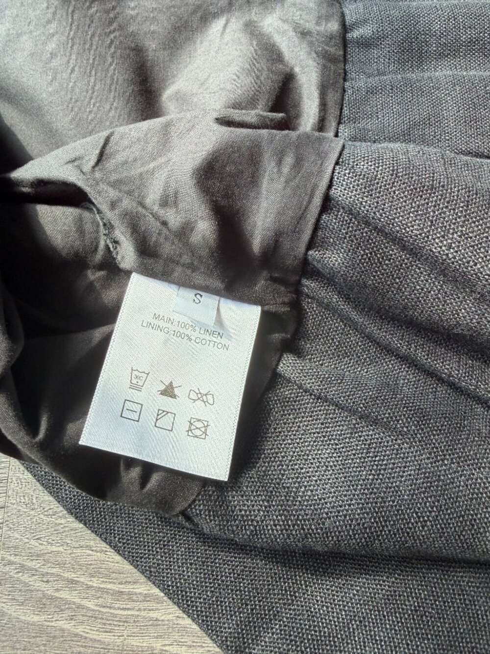 Posse NWOT Matilda tiered linen pencil skirt S - Picture 10 of 14